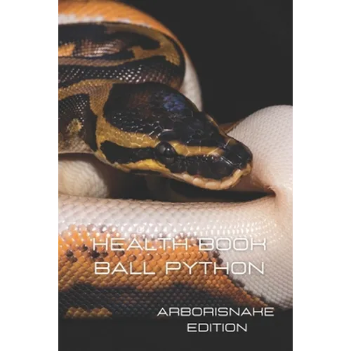 health book Ball Python: 200 pages HQ - Paperback