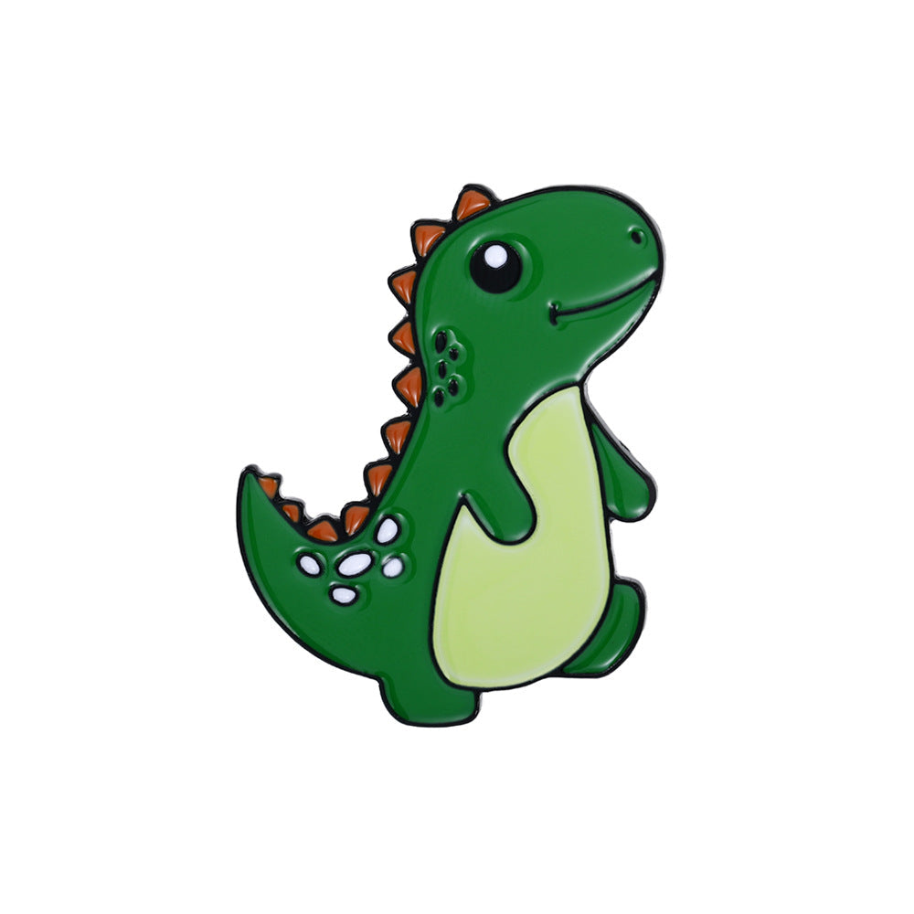 Cartoon Creative Cute Mini Dinosaur Brooch