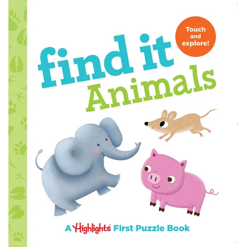 Find It Animals: Baby's First Puzzle Book - Board Book