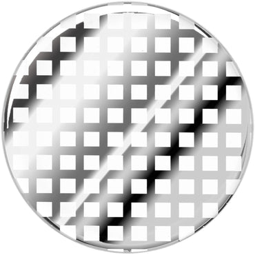 18mm Clear Acrylic Screen Print Saddle Plug