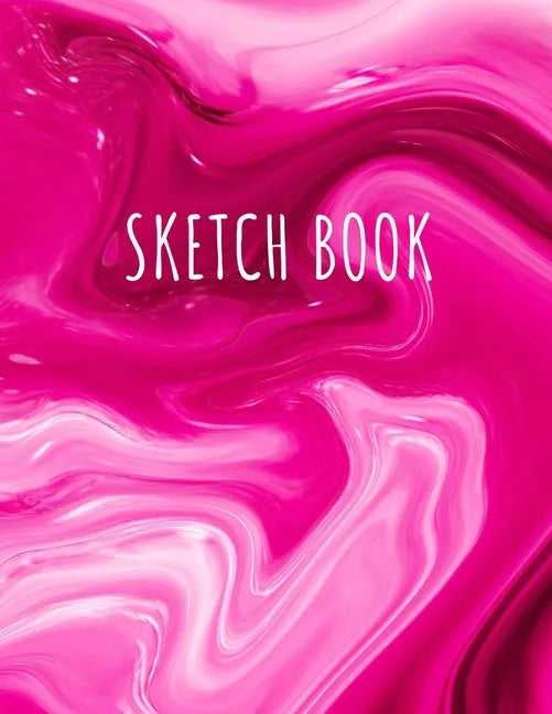 Sketch Book: Activity Sketch Book For Kids Watercolor Abstract Painting Instruction 8.5"x 11" 110 Pages Sketching Book From The Ima - Paperback