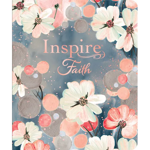 Inspire Faith Bible Nlt, Filament Enabled (Leatherlike, Watercolor Garden): The Bible for Coloring & Creative Journaling - Imitation Leather
