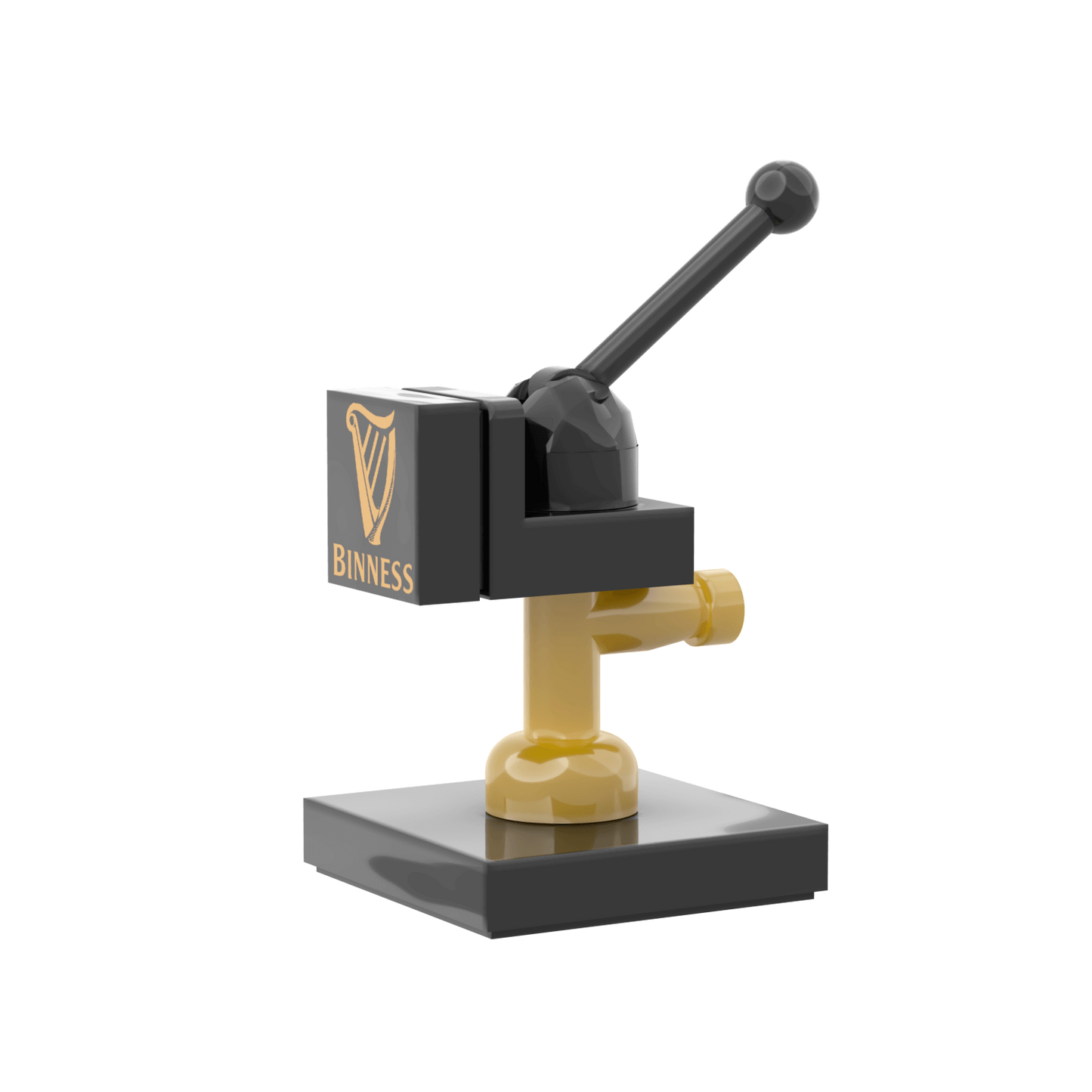 Binness Beer Tap - Bar / Pub - Pint / Drink Custom Printed - Custom Set Made Using LEGO® Parts