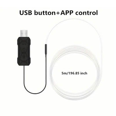 4.98 Meter Car Interior RGB LED Strip Lights
