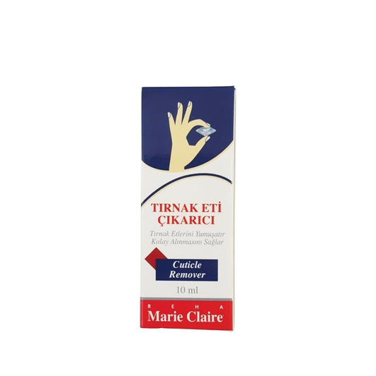 Marie Claire Nail Cuticle Remover - 10ml, Effective & Safe Nail Care Solution