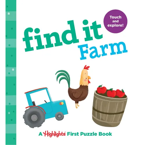 Find It Farm: Baby's First Puzzle Book - Board Book