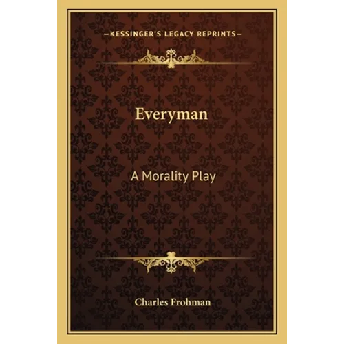 Everyman: A Morality Play - Paperback
