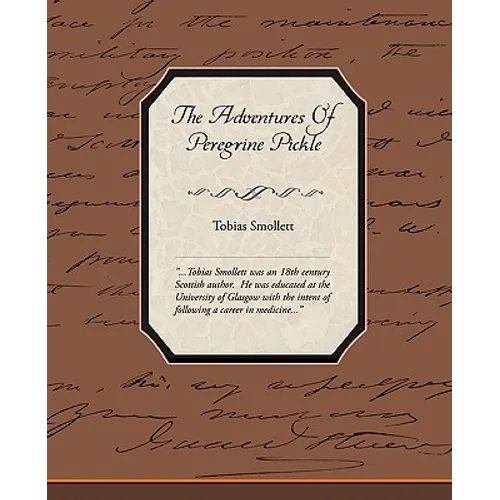 The Adventures Of Peregrine Pickle - Paperback