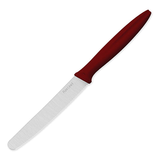 Pirge Kitchen Knife - High-Carbon Stainless Steel Tomato Knife with Ergonomic Handle - 4.72 inches