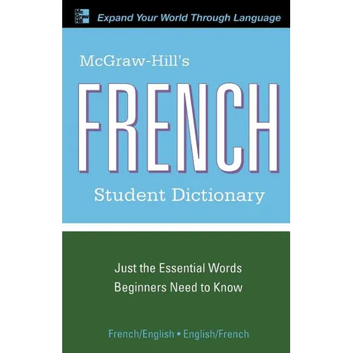McGraw-Hill's French Student Dictionary - Paperback