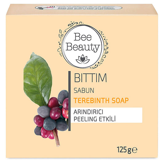Bee Beauty Natural Soap Bar for Deep Cleansing & Peeling - 125g