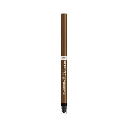 L'Oréal Paris Infaillible Eyeliner - 36 Hour Long-Lasting, Waterproof, Double-Ended Bronzed Espresso Shade