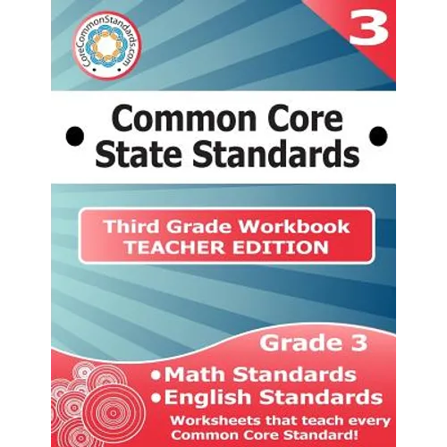 Third Grade Common Core Workbook - Teacher Edition - Paperback
