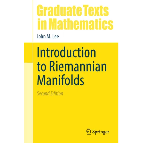 Introduction to Riemannian Manifolds - Hardcover