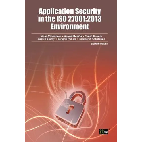 Application Security in the ISO 27001: 2013 Environment - Paperback