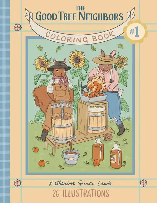 The Good Tree Neighbors Coloring Book - Paperback