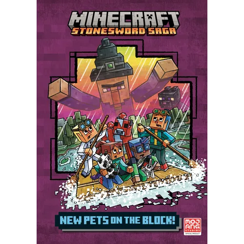 New Pets on the Block! (Minecraft Stonesword Saga #3) - Hardcover