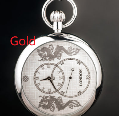 Automatic Movement Three-hand Mechanical Pocket Watch
