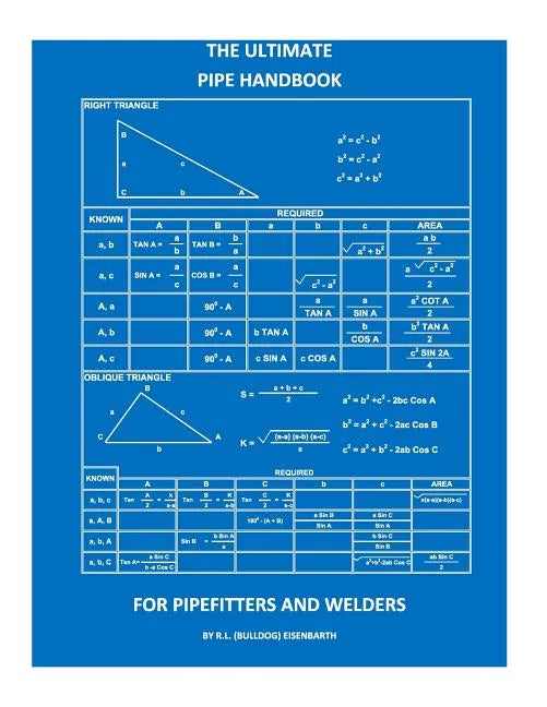 The Ultimate Pipe Handbook for Pipefitters and Welders - Paperback