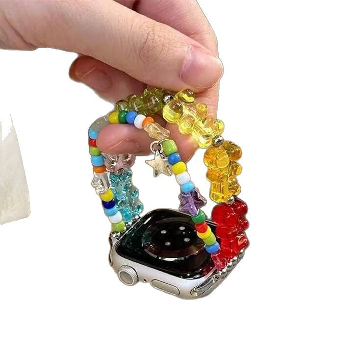 Rainbow Bear Watch Strap Compatible With 22mm20mm18mm Straps