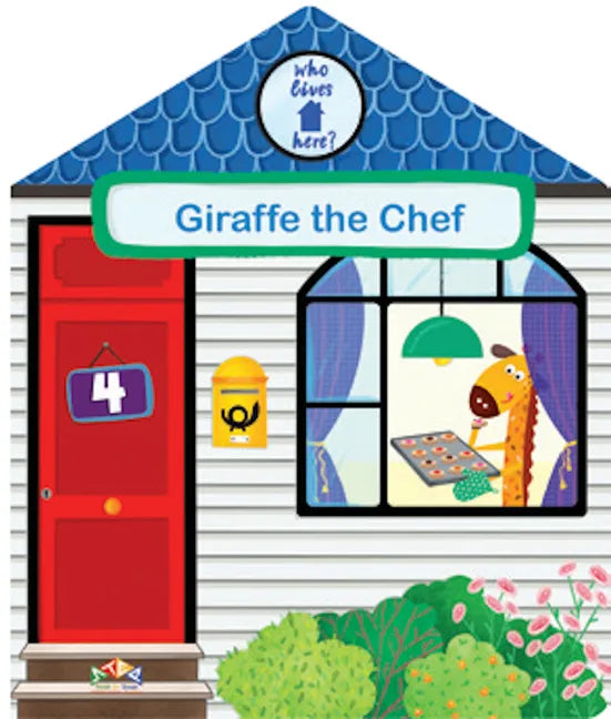 Giraffe the Chef - Board Book
