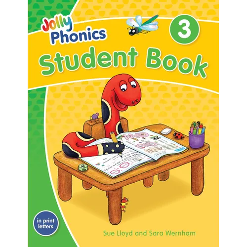 Jolly Phonics Student Book 3: In Print Letters (American English Edition) - Paperback