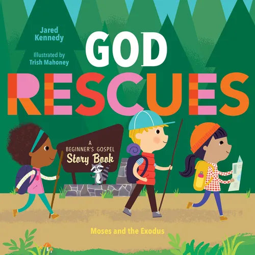 God Rescues: Moses and the Exodus - Board Book