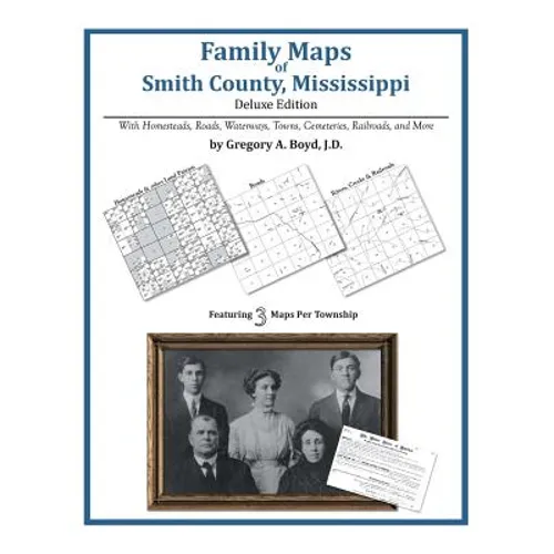 Family Maps of Smith County, Mississippi - Paperback