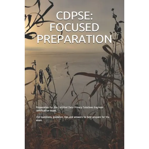 Cdpse: Focused Preparation - Paperback