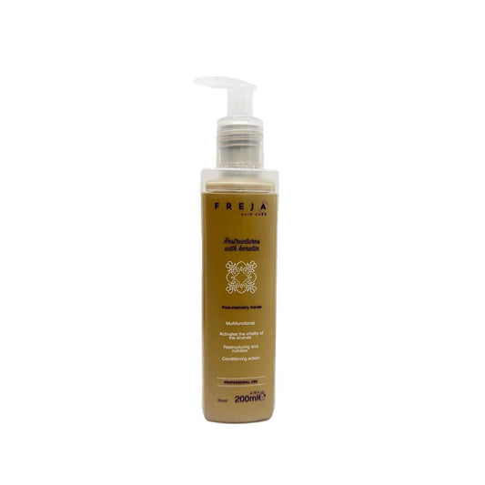 FREJA True Brazilian Keratin Rebuilder - 200ml Hair Repair Treatment for Damaged Hair