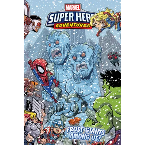 Captain Marvel: Frost Giants Among Us!: Frost Giants Among Us! - Library Binding