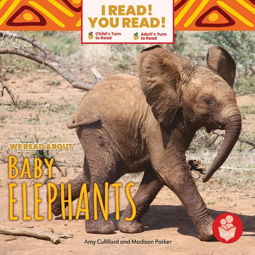 We Read about Baby Elephants - Library Binding