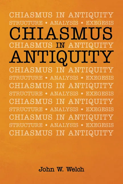 Chiasmus in Antiquity - Hardcover