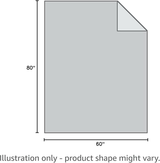 Bedsure Fleece Blankets Twin Size Fog Purple - 300GSM Lightweight Plush Fuzzy Cozy Soft Blanket for Bed, Sofa, Couch, Travel, Camping, 60x80 inches