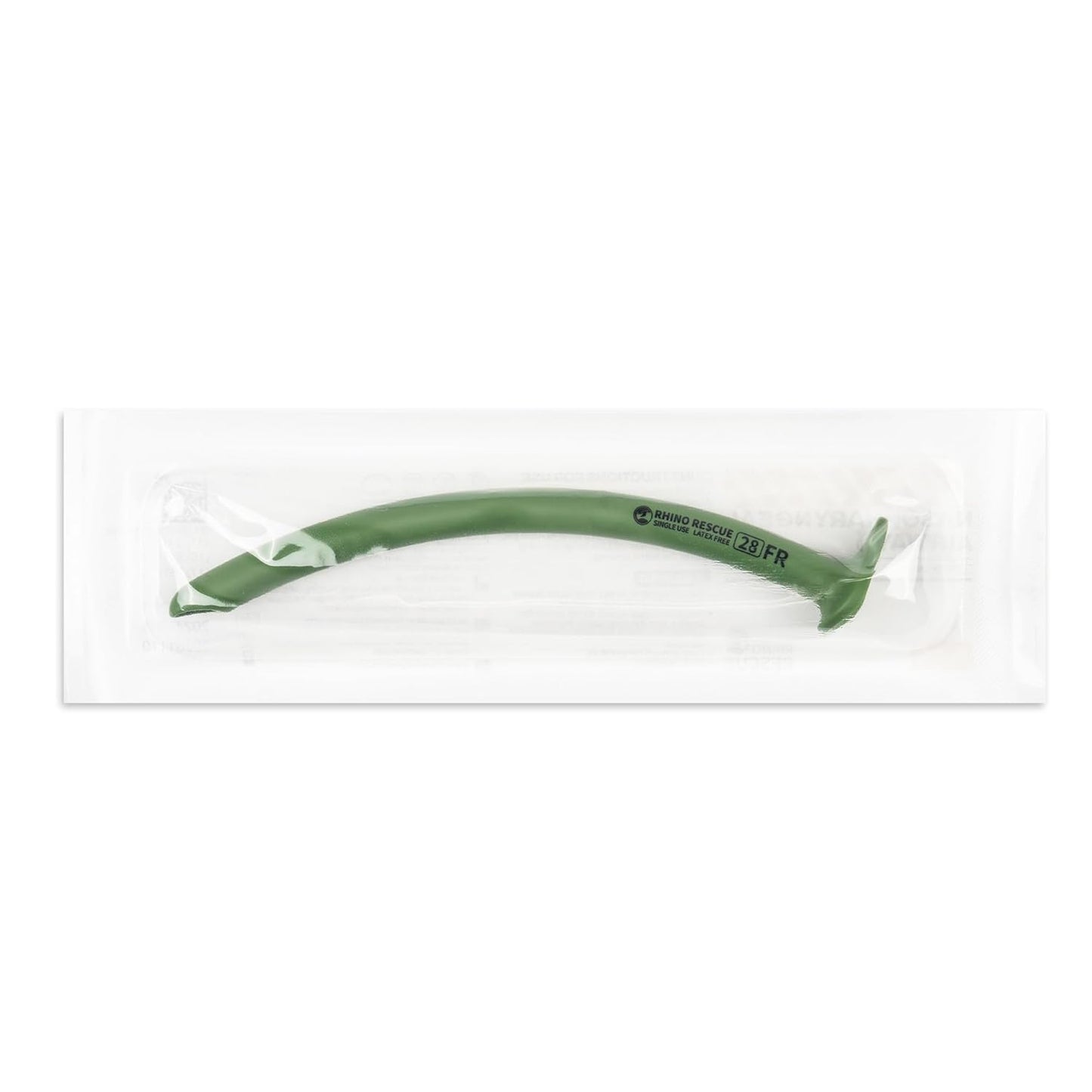 RHINO RESCUE Nasopharyngeal Airway, NPA Nasal Airway 28 FR. with Lubricants (2-Pack)
