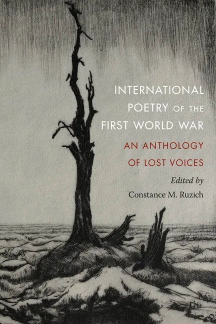 International Poetry of the First World War: An Anthology of Lost Voices - Paperback