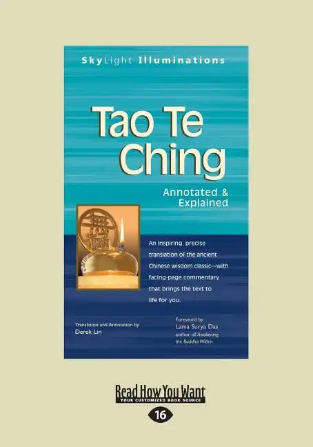 Tao Te Ching: Annotated & Explained (Large Print 16pt) - Paperback