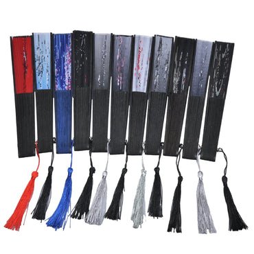 Bamboo Folding Hand Fan – Traditional Asian Art Decor Gift