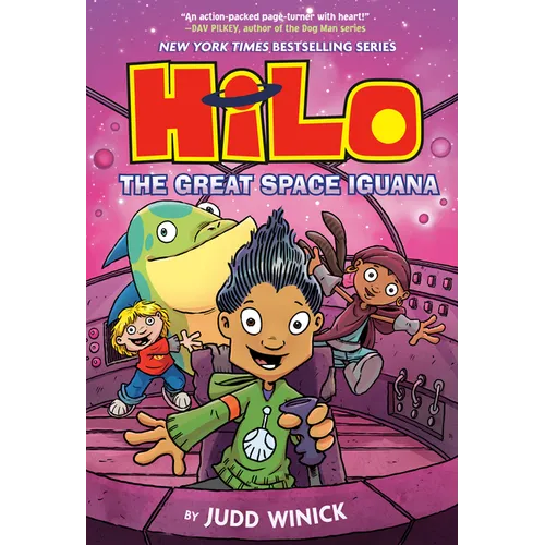 Hilo Book 11: The Great Space Iguana: (A Graphic Novel) - Hardcover