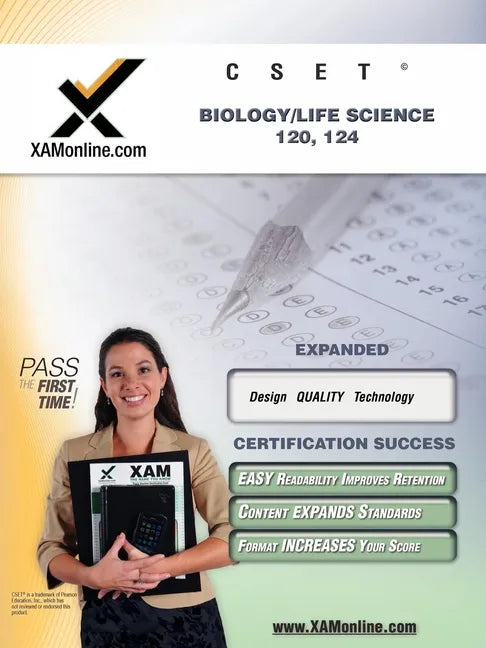 Cset Biology-Life Science 120, 124 Teacher Certification Test Prep Study Guide - Paperback