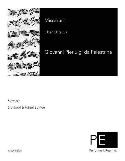 Missarum: Liber Octavus - Paperback