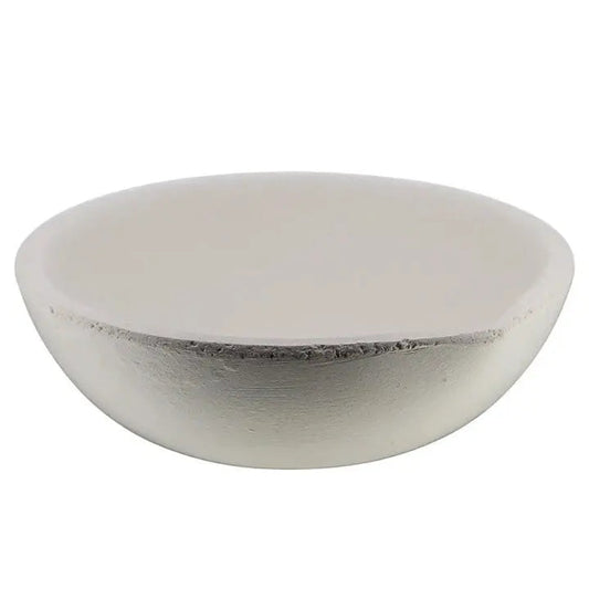 400 Gram Ceramic Alumina Crucible Dish Cup Melting Casting Refining Gold Silver