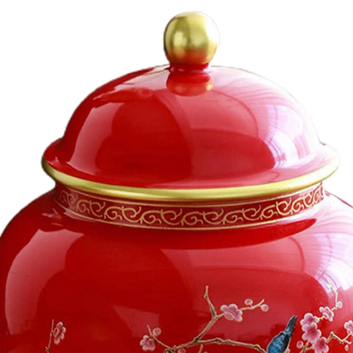 Decorative Porcelain Ginger Jar D