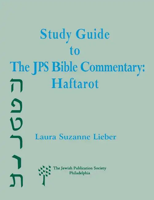 Study Guide to the JPS Bible Commentary: Haftarot - Paperback