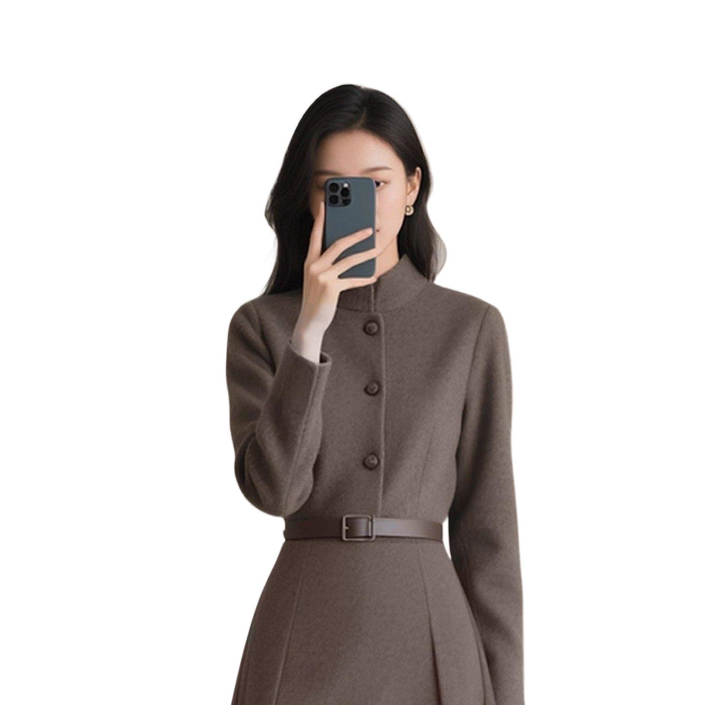 French-style Age-reducing Elegant Dress