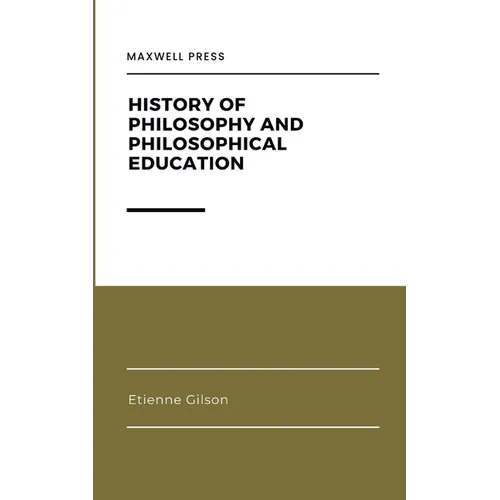 History of Philosophy and Philosophical Education - Paperback