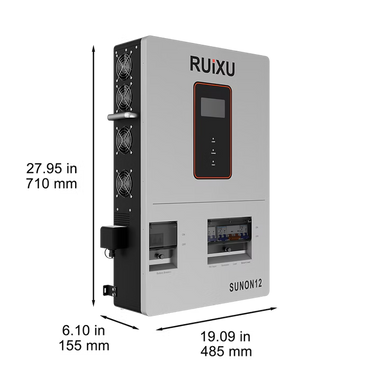 RUiXU Single/Split-Phase Off-Grid Inverter | SUNON12 | 12kW | UL1741