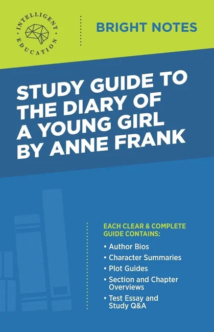 Study Guide to The Diary of a Young Girl by Anne Frank - Paperback