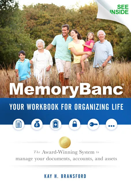 Memorybanc: Your Workbook for Organizing Life - Paperback
