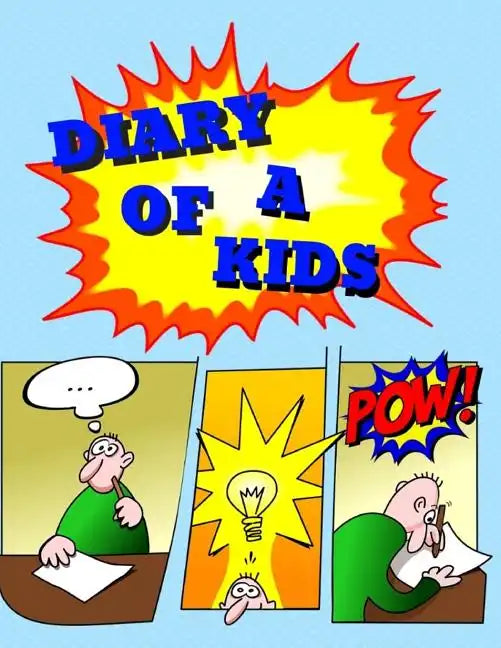 Diary of a Kids: Ages 4-8 Childhood Learning, Preschool Activity Book 100 Pages Size 8.5x11 Inch - Paperback